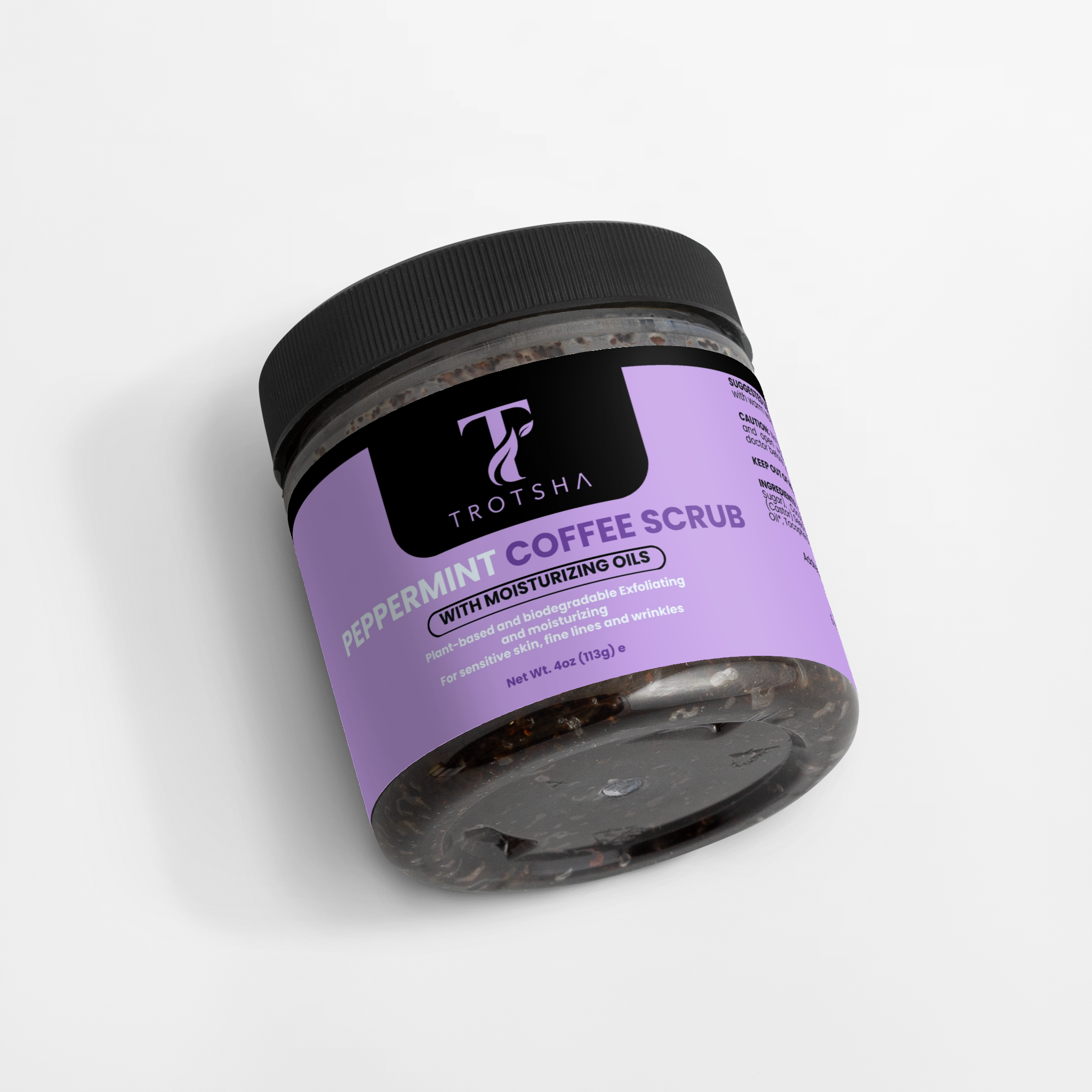 Peppermint Coffee Scrub