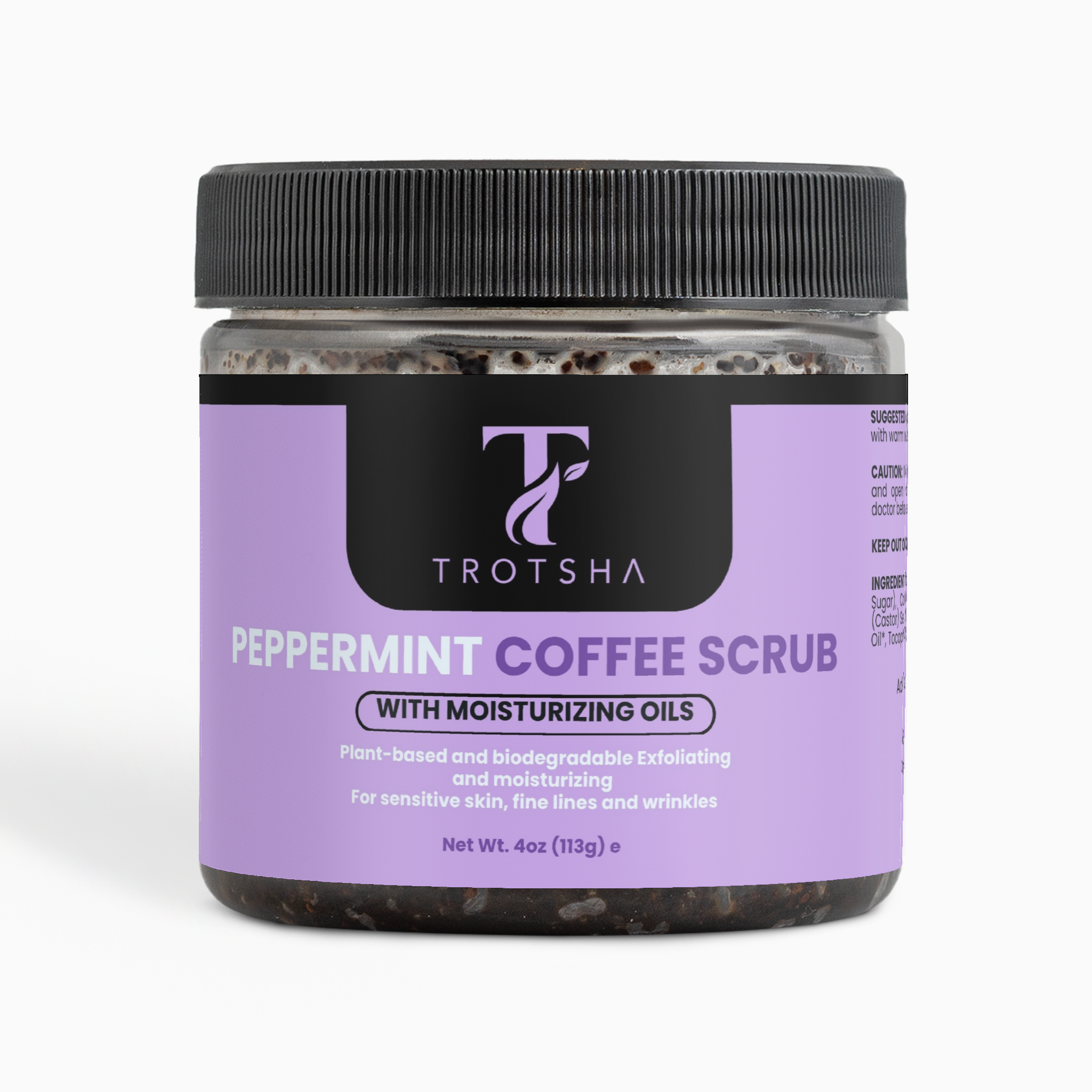 Peppermint Coffee Scrub