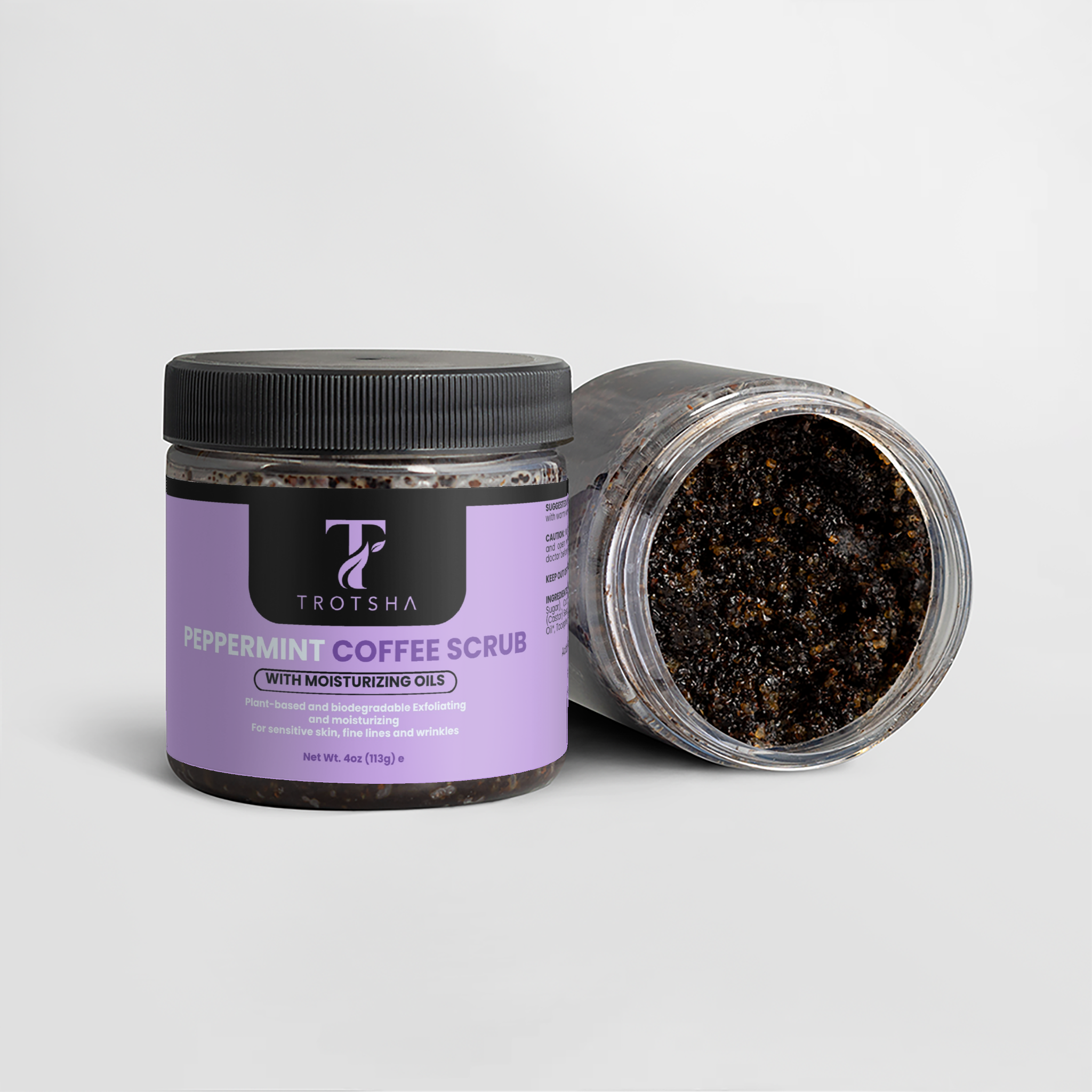 Peppermint Coffee Scrub