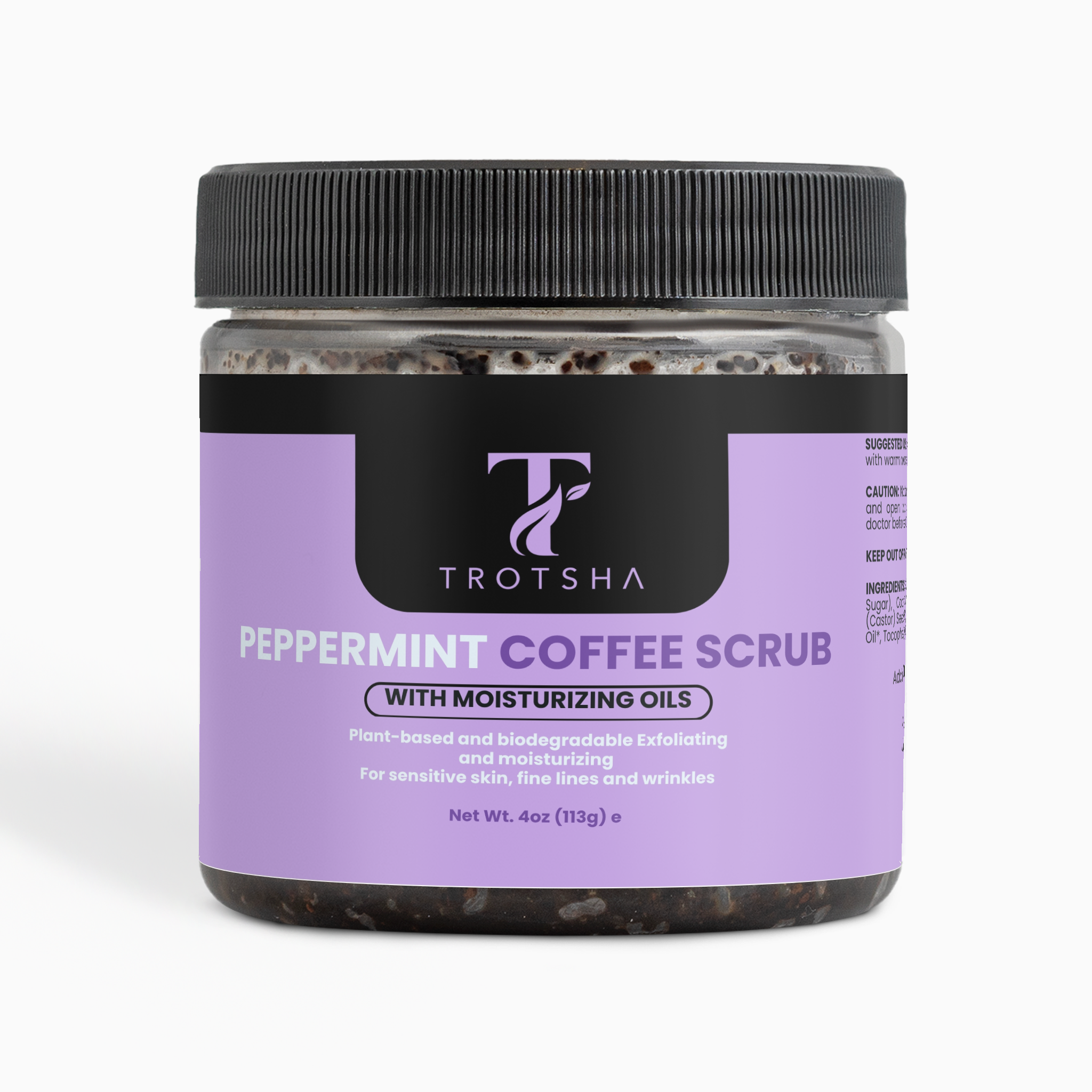 Peppermint Coffee Scrub